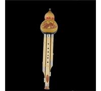 Tipo Di Performance In Seta Di Zucca Di Bambù Dorata Seta Di Zucca Tricolore Per Principianti Professionale Hulusi(Anti-fall,F)