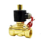 Tipo di piombo 0~10bar 2 vie G1/2 pollici 2W160-15K / G3/4 pollici 2W200-20K Ottone Elettrovalvola acqua normalmente aperta 1 pezzo(DC24V,0.5 Inch)