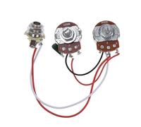 Tipo Di Prestazione Cablaggio Per Chitarra Cablaggio Per Chitarra Precablato 1 Set 1V1T Uscita 250K Potenti Grandi