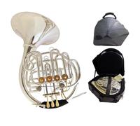 Tipo Di Prestazione Corno Francese Strumenti In Rame H70 A Tre Corni Sei Valvole In Si Bemolle Fa Acuto Con Custodia