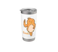Tipo di sonno: Lark Bird Good Mood Bicchiere termico in acciaio inox doppia parete