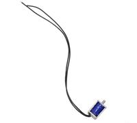 Tipo di trazione elettromagnetico per mini DC 5V/12V magnete solenoide con telaio a molla per Power Bank Sharing System, 3 mm Hub 8G forza di tenuta, compatto 14,3 x 10 x 8,3 mm, durevole oltre