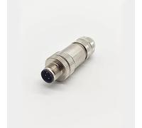 Tipo diritto connettore circolare 250V 4A AC/DC del connettore maschio IP67 di Pin M12 4 per PG7/PG9