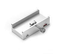 Tipo esterno di alluminio della stazione di bacino di 4 porte USB3.0 HUB della clip di C PD100W con l'alimentazione elettrica 5Gbps trasmissione dei dati