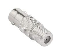 Tipo F femmina a BNC Adattatore femmina Accoppiatore del connettore del cavo coassiale RF, BNC a F-Type Satellite Giunto a vite su zoccolo per CCTV Security Camera, DVR, Radio, Scanner, Antenne