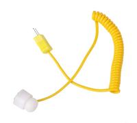 Tipo magnetico K/PT100 della sonda della termocoppia di adsorbimento per la misurazione della temperatura del metallo, sensore di risposta veloce di alta precisione con il cavo della molla (C)