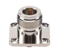 Tipo N Jack Femmina Coassiale Connettore 4hole Montaggio Pannello Con Saldatura