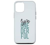 TIPO ONE DER FUL DIABETES T1D Meme di consapevolezza 1 Meraviglioso Custodia per iPhone 12/12 Pro