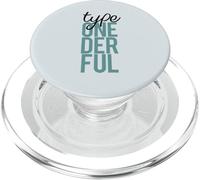 TIPO ONE DER FUL DIABETES T1D Meme di consapevolezza 1 Meraviglioso PopSockets PopGrip per MagSafe