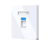 Tipo pannello frontale 86 del supporto a filo del telefono di dati, foro | Progettazione di inserti modulari per le attività di finitura delle prese di comunicazione