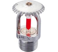 Tipo pendente della testa dello spruzzatore del fuoco dello spruzzatore del fuoco 68℃/140 ° F Spruzzare l'acqua testa 1/2" filettatura di pollice di risposta rapida spruzzata per gli edifici