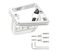 Tipo pesante Leghe di Alluminio Anteriore Rack Staffe 3 Foro Split Struttura Per Trasporto Sicuro Carichi Su Biciclette Pieghevole Portatori Anteriori Mount Per Biciclette
