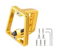 Tipo pesante Leghe di Alluminio Anteriore Rack Staffe 3 Foro Split Struttura Per Trasporto Sicuro Carichi Su Biciclette Pieghevole Portatori Anteriori Mount Per Biciclette