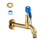 Tipo pesante resistente delle gelate all'aperto della prova dell'acqua di sicurezza della spina pesante della costruzione dell'acciaio inossidabile 304 Beccucci dell'acqua di chiusura all'aperto