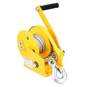 Tipo Rinforzato 1800 Libbre Verricello Manuale Autobloccante Bidirezionale Portatile Gru Di Sollevamento A Trazione Piccolo 6 M/min 0,5 Tonnellate Forte Forza Di Trazione(1800LBS 5M)