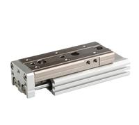 Tipo SMC Cilindro pneumatico con guida a doppia asta di scorrimento pneumatico MXQ6-10 MXQ8-20 MXQ12-30 MXQ16-40 MXQ20-50 MXQ25-75 100 125(125mm,MXQ6)