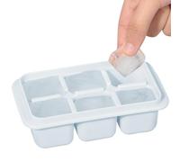 Tipo Square Maker - Contenitore per cubetti di ghiaccio - Contenitore in silicone congelato | Facile da rimuovere | Design durevole per uso alimentare per cocktail, whisky, succhi di frutta