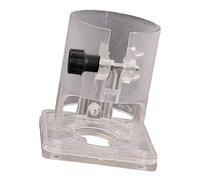 Tipo standard di base protettiva della base di plastica trasparente del router del tagliabordi del