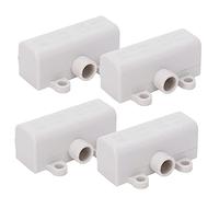 Tipo T Morsettiera, 4 Pezzi Splitter Principale Tipo T Connettore Splitter, 1-in-4-Out Morsettiera Di Cablaggio T Tipo Connettori Elettrici Rapidi Connettori per Cavi Con Guscio Isolante, 400V 60A