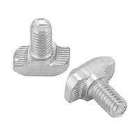 TIPO TIPO, Profili di alluminio industriale Fissaggi T slot Vid Stanrd per il progetto della macchina per attrezzature industriali (45 Tipo 30pcs M8*20)