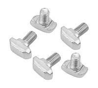 TIPO TIPO, Profili di alluminio industriale Fissaggi T slot Vid Stanrd per il progetto della macchina per attrezzature industriali (20 Tipo 50pcs M5*12)