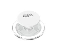 Tipografia a quattro colpi di nuoto per nuotatori PopSockets PopGrip per MagSafe