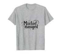 Tipografia capricciosa gestita da Malizia Maglietta, Uomo, Grigio Melange, XL