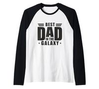 Tipografia divertente per padri e appassionati di fantascienza Maglia con Maniche Raglan