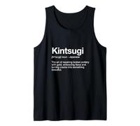 Tipografia in Stile Dizionario di Definizione Kintsugi Canotta