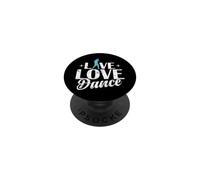 Tipografia Live Love Dance PopSockets PopGrip Adesivo