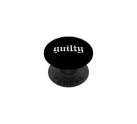Tipografia Oldschool colpevole PopSockets PopGrip Adesivo