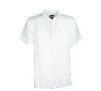 TIPO'S Camicia Uomo Manica Corta Puro Lino Made in Italy