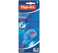 Tipp-Ex - Mini correttore tascabile, con tappo di protezione ruotabile, 10 m x 4,2 mm, scatola da 2 pezzi