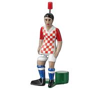 TIPP-KICK Star Kicker Croazia I Giocatore Originale per grandi e piccini I Divertimento con la figura del calcio I Accessori I Maglia Rosso/Bianco