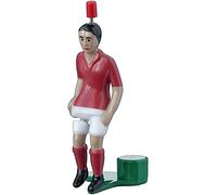 TIPP-KICK Top-Kicker Classic I Giocatore Originale per Grandi e Piccini I Divertiti con questo personaggio di calcio in qualsiasi gioco Accessori Maglia Rossa