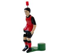 TIPP-Kick Top Kicker Leverkusen I Giocatore Originale per Grandi e piccini I Divertimento con la Figura del Calcio Gioco I Accessori, Maglia Rossa