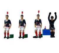 TIPP-KICK WM Classics Francia Campione del Mondo 1998 - Il Set Giocatori della Francia con Kicker, Top-Kicker, Star-Kicker e Portiere