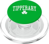 Tipperary Irlanda St Patricks Day Retro Distressed Shamrock PopSockets PopGrip per MagSafe