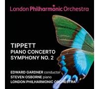 Michael Tippett Tippett: Piano Concerto/Symphony No. 2 (CD) (PRESALE 29/11/2024)