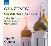 Audio Cd Tippett Quartet: Alexander Konstantinovich Glazunov: Complete String Qu