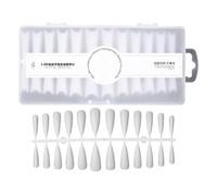 Tips per unghie acriliche, Tips per unghie in acrilico,Top per unghie finte ultra sottili da 240 pezzi | Set di estensioni per unghie Traceless Easy, punte per unghie francesi di 12 misure con scatola