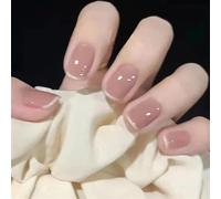 Tips per unghie, unghie finte, tips art, Breve stampa nera fatta a mano for occhi di gatto sulle unghie Glitter indossabili Unghie finte Decorazione a copertura totale Suggerimenti for unghie finte fo