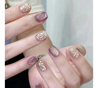 Tips per unghie, unghie finte, tips art, Punte for unghie quadrate lunghe ballerina Unghie finte Unghie finte Fiore di camelia Perla Design Stampa sulle unghie(9)