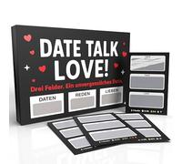TIPSI Date Talk Love - Il gioco di carte gratta per coppie a partire dai 18 | 38 carte a sorpresa con idee per appuntamenti, domande & Spicy Challenges | Coppia di giochi per adulti | Regalo romantico