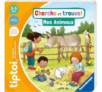 Ravensburger - tiptoi® - Libro interattivo - Ricerca e Trova - I miei animali - Gioco educativo elettronico senza schermo - A partire dai 2 anni - Versione francese - 13099046
