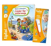 tiptoi Ravensburger 00801 - Libro educativo con penna Ravensburger Meine schönsten Sonder per viaggiare, con funzione di registrazione