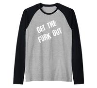 Tira fuori la forcella Maglia con Maniche Raglan