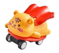 Tira indietro l'auto per il bambino 1-3, tira i giocattoli per il bambino 1-3 - Cartoon Scooter Pull Back Toddler Car - Giochi di sviluppo per Capodanno cinese, San, Boy Girls