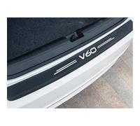 Tira Protectora De Parachoques Trasero De Fibra De Carbono Para Volvo V60, Protección Contra Rasguños Para La Repisa Del Maletero Y Cobertura De Entrada De Puerta, Tira De Protección Para