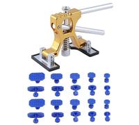 Tirabolli Per Carrozzeria Kit di rimozione ammaccature a ventosa for carrozzeria senza verniciatura Nuova larghezza regolabile Sollevatore dorato Strumenti di riparazione ammaccature for danni da gran
